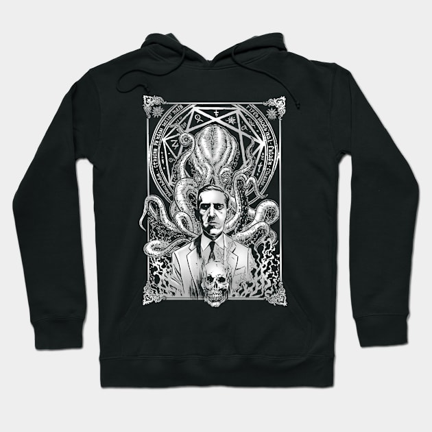 Howard Phillips Lovecraft v2 Hoodie by VanHand